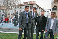 Inauguraci&oacute;n del entorno de la Plaza de las Eras y Alameda. Foto TO&Ntilde;O FRANCO